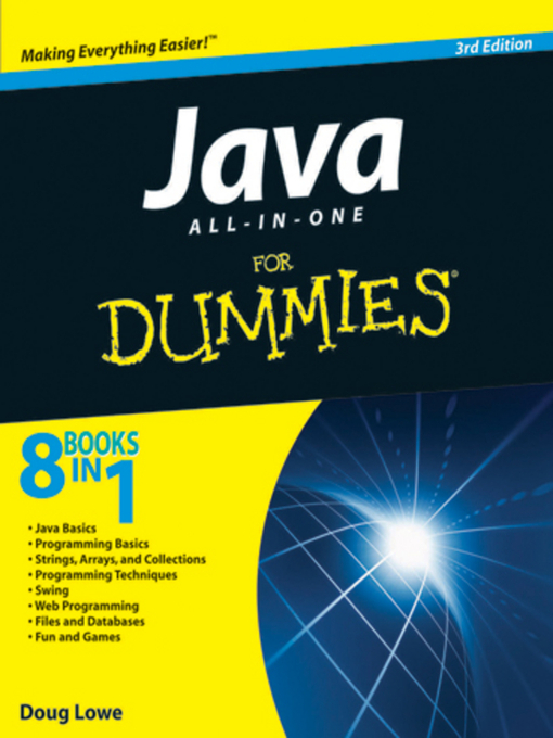 Title details for Java All-In-One Desk Reference For Dummies by Lowe - Available